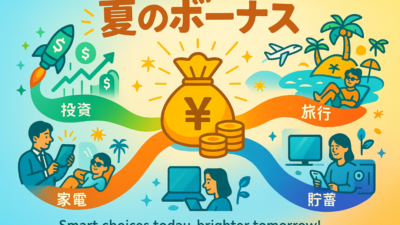 タスカルナに夏のボーナスの使い道について監修した記事がUPされました